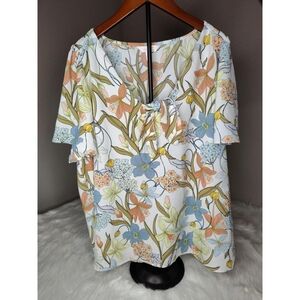 LC Lauren Conrad Women's Multi Blouse
